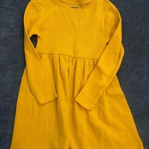 Long Sleeve Waffle Knit Dress